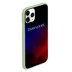 Чехол iPhone 11 Pro матовый Darksiders gradient, цвет: 3D-салатовый — фото 2