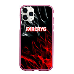 Чехол iPhone 11 Pro матовый Farcry flame