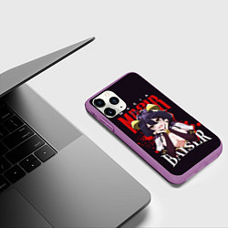 Чехол iPhone 11 Pro матовый Magia Baiser - Looking up to Magical Girl, цвет: 3D-фиолетовый — фото 2