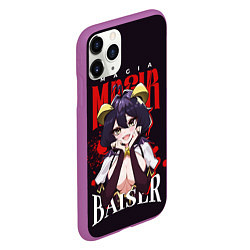 Чехол iPhone 11 Pro матовый Magia Baiser - Looking up to Magical Girl, цвет: 3D-фиолетовый — фото 2