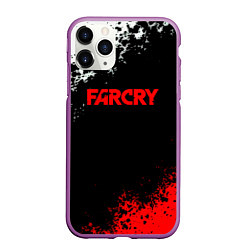 Чехол iPhone 11 Pro матовый Farcry текстура краски