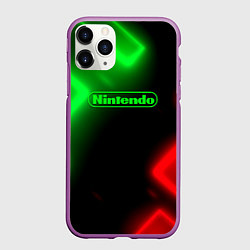 Чехол iPhone 11 Pro матовый Nintendo игровой мир