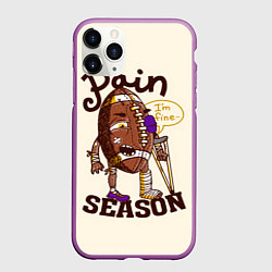 Чехол iPhone 11 Pro матовый Сезон боли