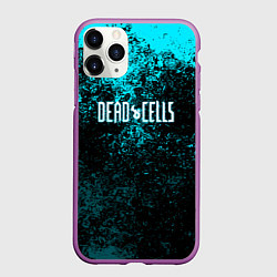 Чехол iPhone 11 Pro матовый Dead Cells брызги красок