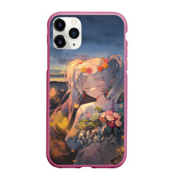 Чехол iPhone 11 Pro матовый Sousou no Frieren Фрирен smile