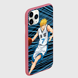 Чехол iPhone 11 Pro матовый Рёта Кисэ из Баскетбола Куроко, цвет: 3D-малиновый — фото 2