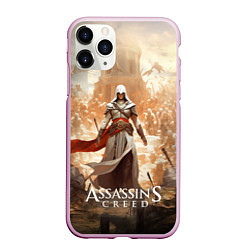 Чехол iPhone 11 Pro матовый Assassins creed старинный город