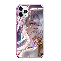 Чехол iPhone 11 Pro матовый Sousou no Frieren Фрирен beautiful, цвет: 3D-розовый