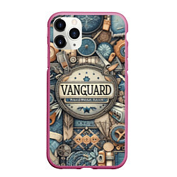 Чехол iPhone 11 Pro матовый Vanguard composition - ai art