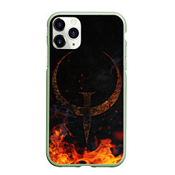 Чехол iPhone 11 Pro матовый Quake one