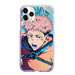 Чехол iPhone 11 Pro матовый Юдзи Итадори из Jujutsu Kaisen