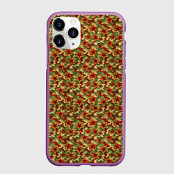 Чехол iPhone 11 Pro матовый Камуфляж победы