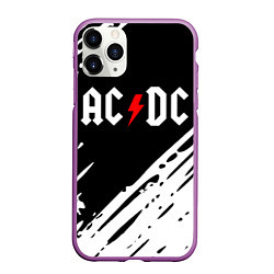 Чехол iPhone 11 Pro матовый Ac dc rock