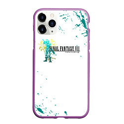 Чехол iPhone 11 Pro матовый Final fantasy неон, цвет: 3D-фиолетовый