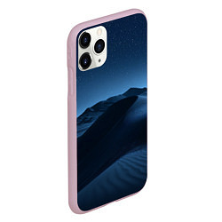 Чехол iPhone 11 Pro матовый Дюна - звездное небо, цвет: 3D-розовый — фото 2