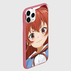 Чехол iPhone 11 Pro матовый Реинкарнация Безработного Eris, цвет: 3D-малиновый — фото 2