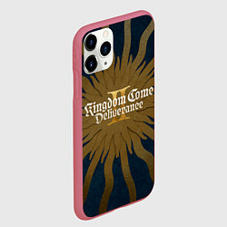 Чехол iPhone 11 Pro матовый Kingdom come 2 deliverance key art, цвет: 3D-малиновый — фото 2