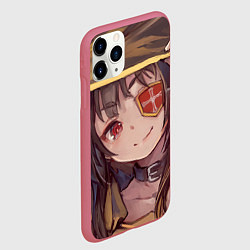Чехол iPhone 11 Pro матовый Konosuba Мэгумин cute, цвет: 3D-малиновый — фото 2