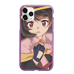 Чехол iPhone 11 Pro матовый Konosuba Мэгумин cute