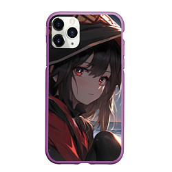 Чехол iPhone 11 Pro матовый Konosuba Мэгумин cute