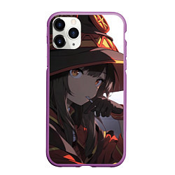 Чехол iPhone 11 Pro матовый Konosuba Мэгумин милая