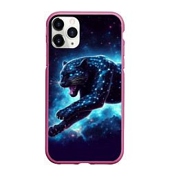 Чехол iPhone 11 Pro матовый Fantastic star panter - ai art fantasy