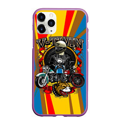 Чехол iPhone 11 Pro матовый V-twin