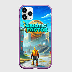Чехол iPhone 11 Pro матовый Abiotic Factor атомный завод