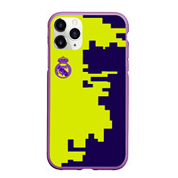 Чехол iPhone 11 Pro матовый Barcelona fc sport club, цвет: 3D-фиолетовый