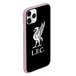 Чехол iPhone 11 Pro матовый Liverpool fc club, цвет: 3D-розовый — фото 2