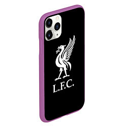 Чехол iPhone 11 Pro матовый Liverpool fc club, цвет: 3D-фиолетовый — фото 2