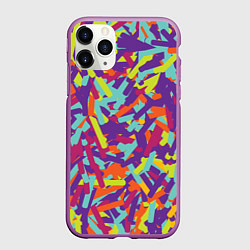 Чехол iPhone 11 Pro матовый Конфитти
