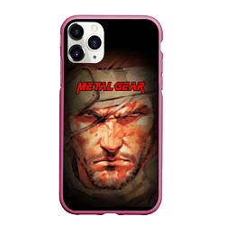 Чехол iPhone 11 Pro матовый Metal gear Venom Snake