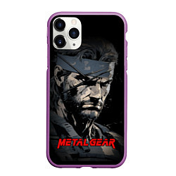 Чехол iPhone 11 Pro матовый Metal gear Venom Snake