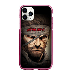 Чехол iPhone 11 Pro матовый Metal gear Venom Snake