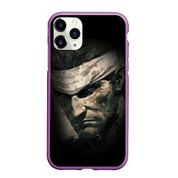 Чехол iPhone 11 Pro матовый Metal gear Venom Snake