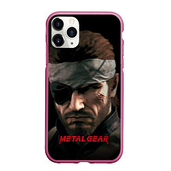 Чехол iPhone 11 Pro матовый Metal gear Venom Snake