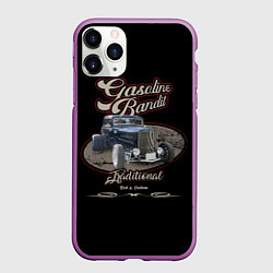 Чехол iPhone 11 Pro матовый Gasoline bandit