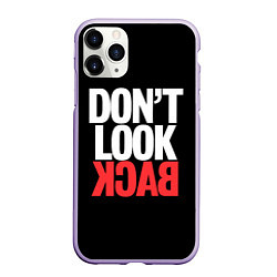 Чехол iPhone 11 Pro матовый Dont look back - the call