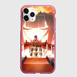 Чехол iPhone 11 Pro матовый Honkai Star Rail Sparkle театр