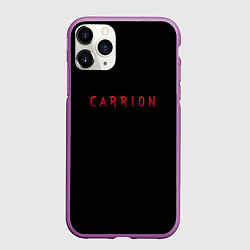 Чехол iPhone 11 Pro матовый Carrion