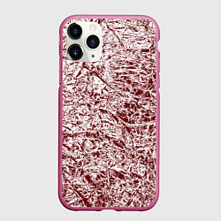 Чехол iPhone 11 Pro матовый Линогравюра