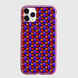 Чехол iPhone 11 Pro матовый Игровой тетрис