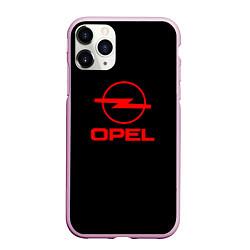 Чехол iPhone 11 Pro матовый Opel red logo auto