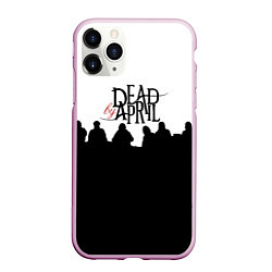 Чехол iPhone 11 Pro матовый Dead by april rock