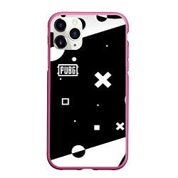 Чехол iPhone 11 Pro матовый PUBG game pattern