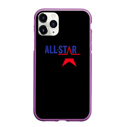 Чехол iPhone 11 Pro матовый All stars logo