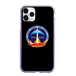 Чехол iPhone 11 Pro матовый NASA space trend