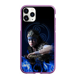 Чехол iPhone 11 Pro матовый Senua - Hellblade