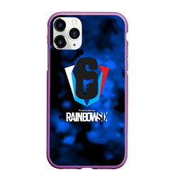 Чехол iPhone 11 Pro матовый Rainbow six winter, цвет: 3D-фиолетовый